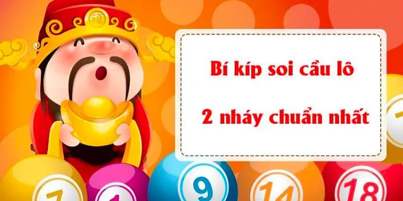 Cách tính lô 2 nháy dựa vào bảng thống kê